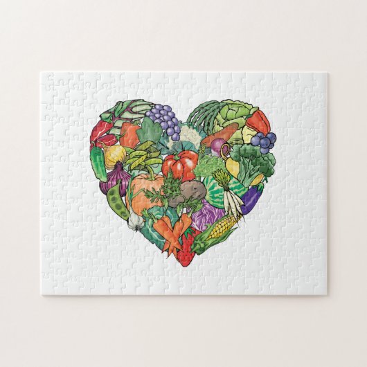Vegetable Gardener Legpuzzel (Horizontaal)