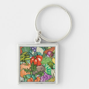Vegetable Gardener Sleutelhanger