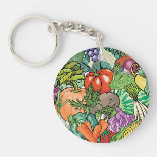 Vegetable Gardener Sleutelhanger