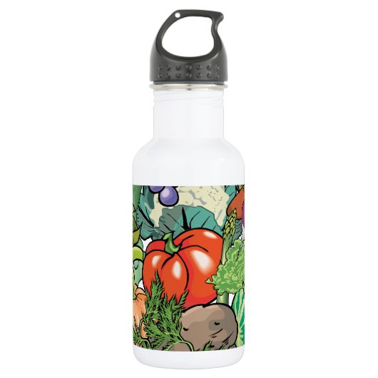 Vegetable Gardener Waterfles (Voorkant)