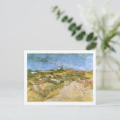 Vegetable Gardens in Montmartre Van Gogh Fine Art Briefkaart (Staand voorkant)