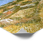 Vegetable Gardens in Montmartre Van Gogh Fine Art Poster (Hoek)