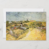 Vegetable Gardens, Montmartre by Vincent van Gogh (Voorkant)