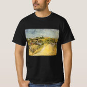 Vegetable Gardens, Montmartre by Vincent van Gogh T-shirt (Voorkant)