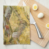 Vegetable Gardens, Montmartre by Vincent van Gogh Theedoek (Quarter Fold)