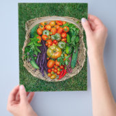 Vegetable Harvest Basket Flyer (Hand)