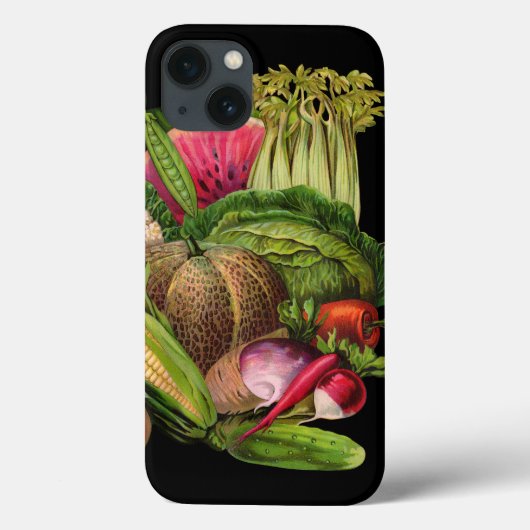 Vegetable Heaven Hoesje-Mate iPhone Case (Achterkant)