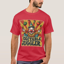 Vegetable Juggler – leuk en speels T-shirt