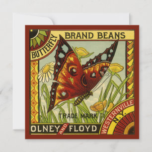 "Vegetable Label Art", "Butterfly Brand Bans"