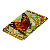  "Vegetable Label Art", "Butterfly Brand Bans" Magneet (Linkerzijde)