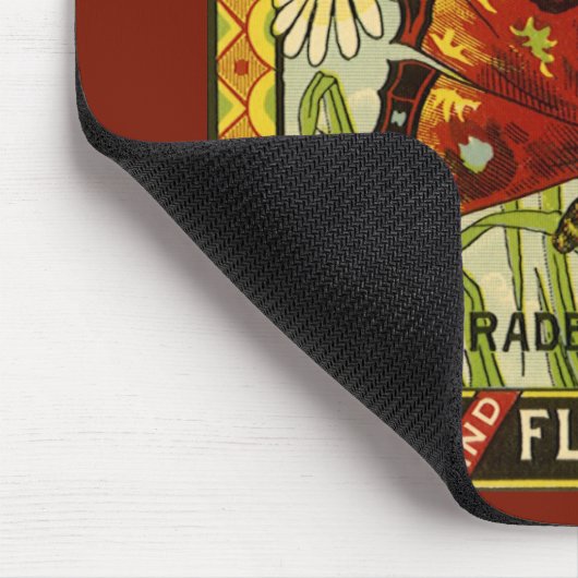 "Vegetable Label Art", "Butterfly Brand Bans" Muismat (Hoek)