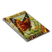  "Vegetable Label Art", "Butterfly Brand Bans" Notitieboek (Rechterzijde)