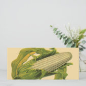  "Vegetable Label Art", geen van deze suikermaïs (Staand voorkant)