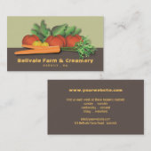 Vegetable Market Chef of Boerderij Visitekaartje (Voorkant / Achterkant)
