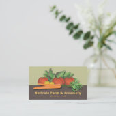 Vegetable Market Chef of Boerderij Visitekaartje (Staand voorkant)