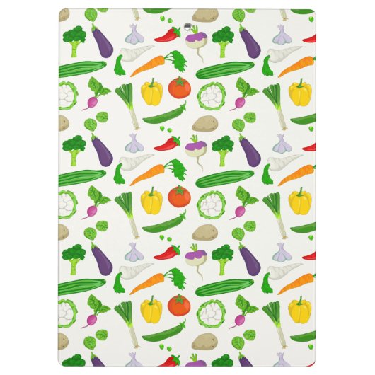 Vegetable Medley Clipboard Klembord (Achterkant)