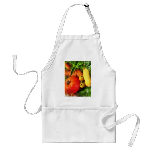 Vegetable Medley Standaard Schort (Voorkant)