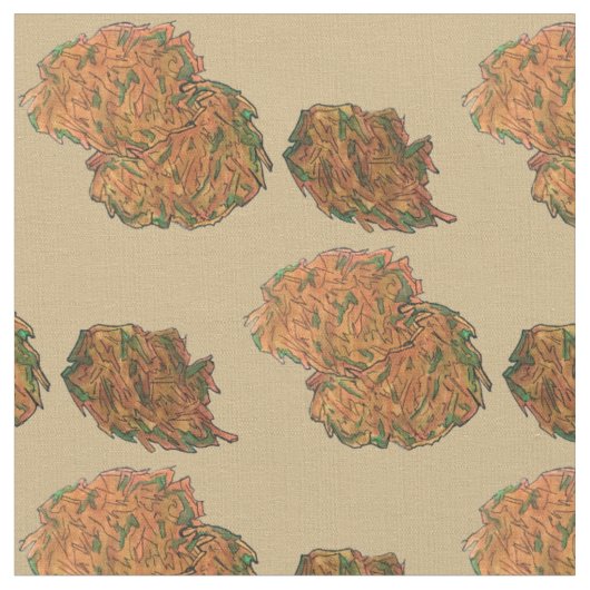 Vegetable Pakora Zuid-Aziatische snack Stof (Close Up)