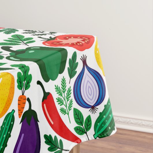 Vegetable pattern tafelkleed (Voorbeeld)