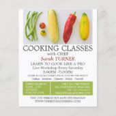 Vegetable Selection, Cooking Classes Adverteren Flyer (Voorkant)