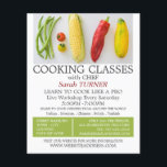 Vegetable Selection, Cooking Classes Adverteren Flyer<br><div class="desc">Vegetable Selection,  de kookklassen Adverteren broers door de winkel van het Visitekaartje.</div>