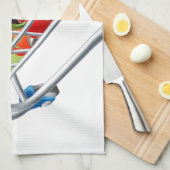 Vegetable Shopping Cart Trolley Theedoek (Quarter Fold)