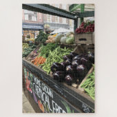 Vegetable Stand at Borough Market, Londen, Verenig Legpuzzel (Verticaal)