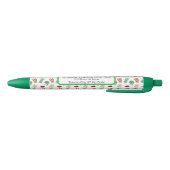 Vegetable themed pens for business zwarte inkt pen (Bodem)