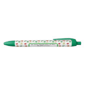 Vegetable themed pens for business zwarte inkt pen (Bovenkant)