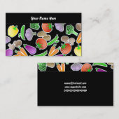 Vegetable Wallpaper, Jouw naam hier Visitekaartje (Voorkant / Achterkant)