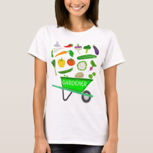 Vegetable Wheelbarrow T-Shirt