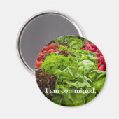 Vegetables Commitment Magnet (Voorkant / Achterkant)