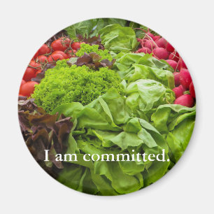 Vegetables Commitment Magnet