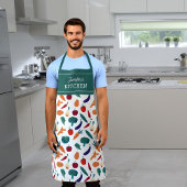 Vegetables Custom Kitchen Unisex Schort