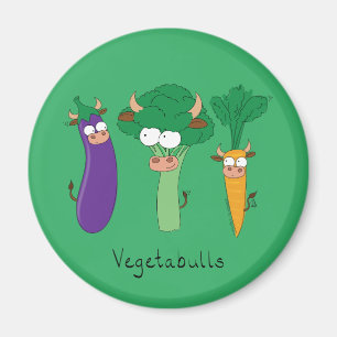 Vegetables Cute Kinder Funny Cartoon Magneet