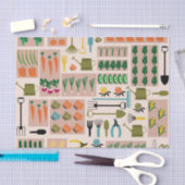 Vegetables Garden-weefselpapier Tissuepapier (Craft)