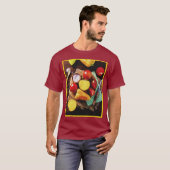 "Vegetables Homemade Salad", een foto van de Cute  T-shirt (Voorkant volledig)