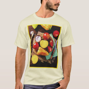 "Vegetables Homemade Salad", een foto van de Cute  T-shirt