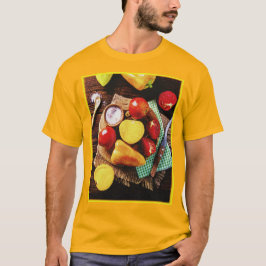 "Vegetables Homemade Salad", een foto van de Cute  T-shirt