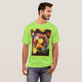 "Vegetables Homemade Salad", een foto van de Cute  T-shirt (Voorkant volledig)