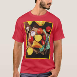"Vegetables Homemade Salad", een foto van de Cute  T-shirt