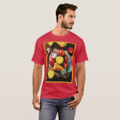 "Vegetables Homemade Salad", een foto van de Cute T-shirt (Voorkant volledig)
