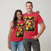 "Vegetables Homemade Salad", een foto van de Cute T-shirt (Unisex)