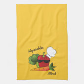 Vegetables Rock Theedoek (Verticaal)