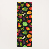 Vegetables Seamless Vegan Pattern Yogamat (Achterkant)