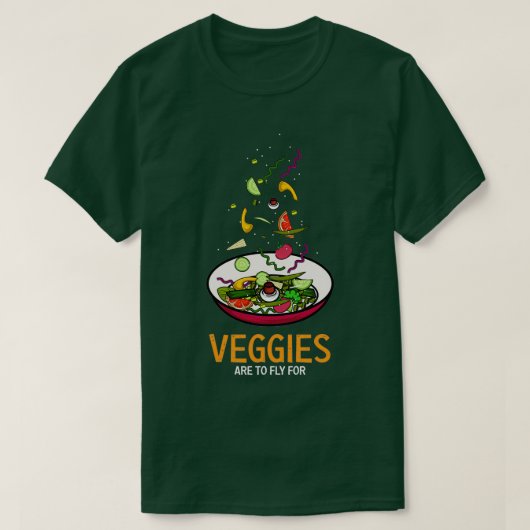 Vegetables Vegetarian Gift T-shirt (Design voorkant)