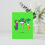 Vegetabulls Vegetable Bulls Funny Briefkaart (Staand voorkant)