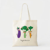 Vegetabulls Vegetable Bulls Funny Canvas tas (Voorkant)