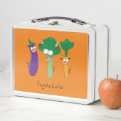 Vegetabulls Vegetable Bulls Funny Lunch Box (In situ)