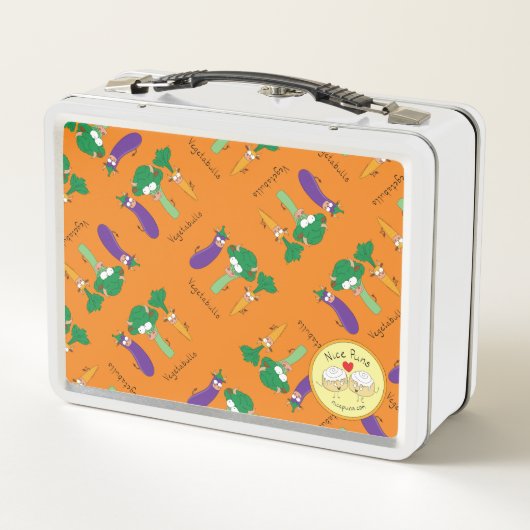 Vegetabulls Vegetable Bulls Funny Lunch Box (Achterkant)